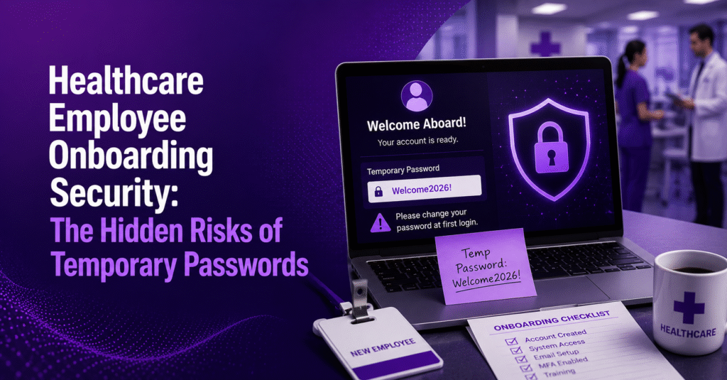 Healthcare Employee Onboarding- Temporary Passwords