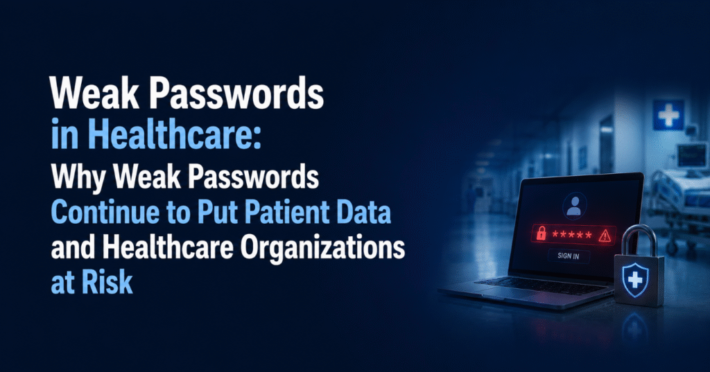 weak passwords healthcare