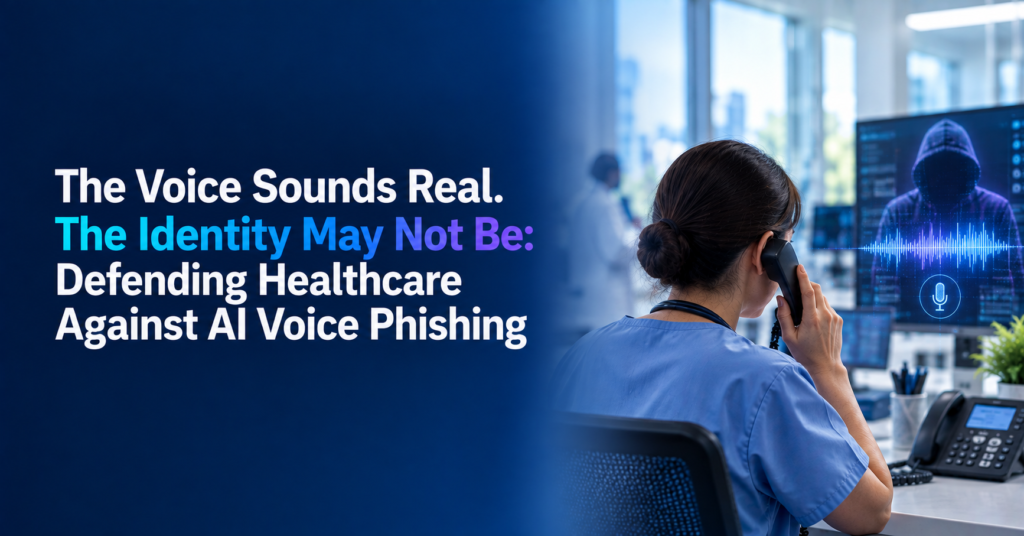 AI voice phishing in healthcare
