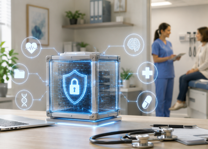 Secure Healthcare Data Cube