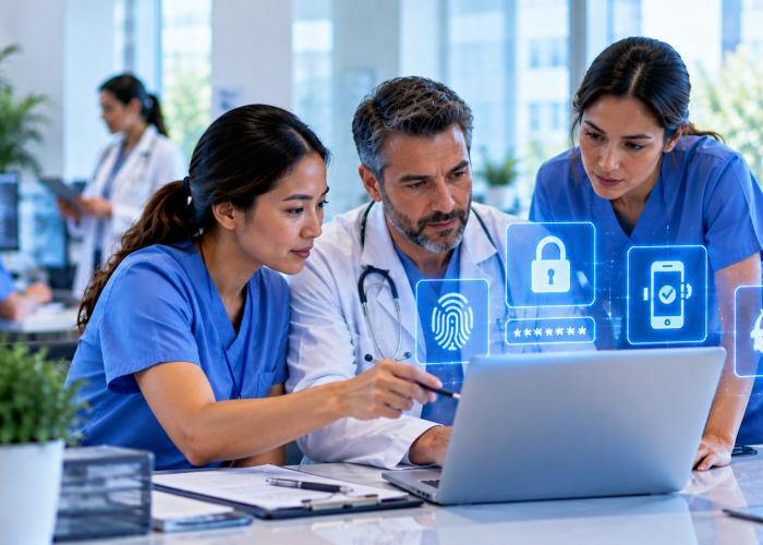 Healthcare Team Securing Patient Data (1)